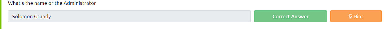 admin name