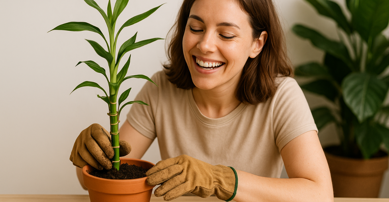 O que ninguém te contou sobre plantar bambu da sorte