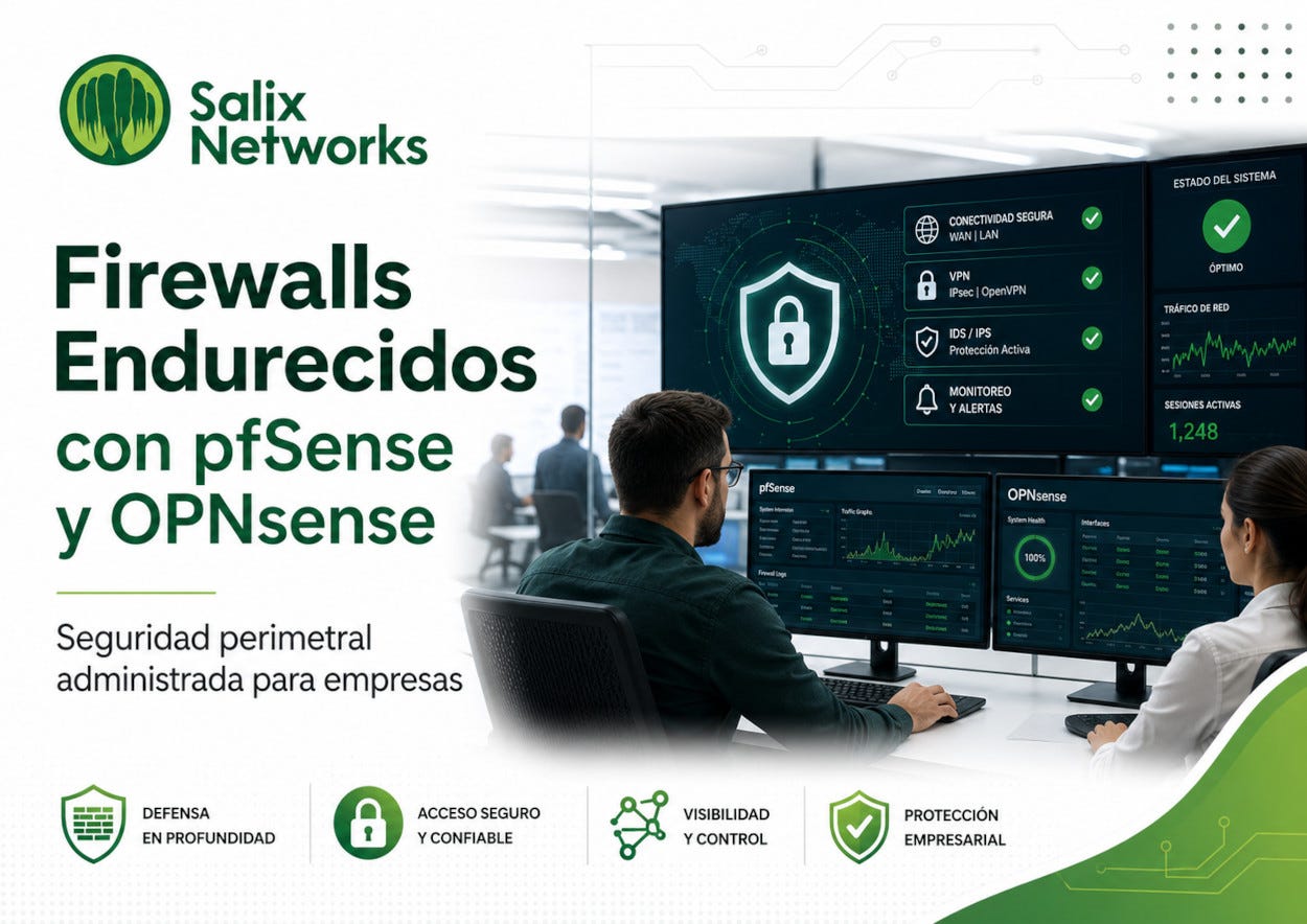 Hardened Firewalls with pfSense and OPNsense: Managed Perimeter Security for Businesses