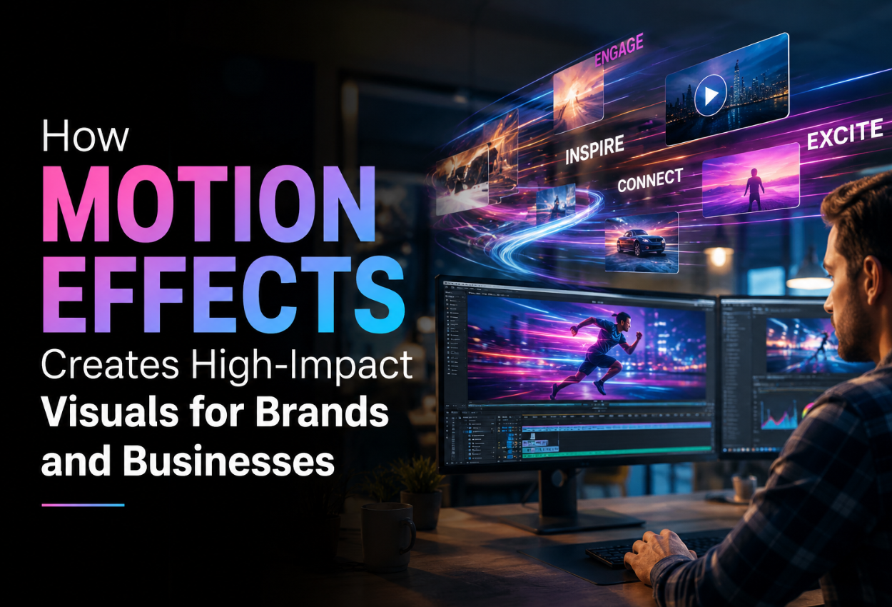 How Motion Effects Creates High-Impact Visuals for Brands and Businesses