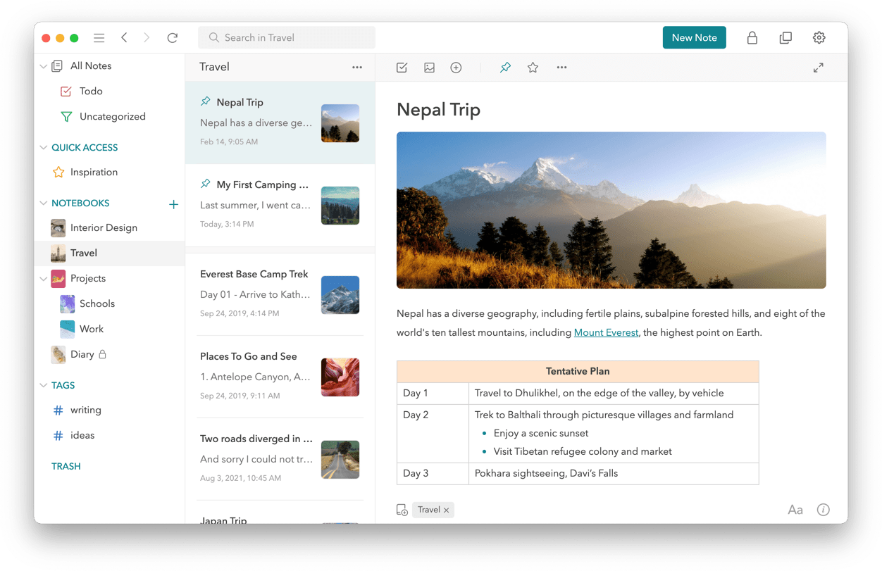Upnote: Solusi Mencatat Ide dan Membuat Konsep Draft Blog