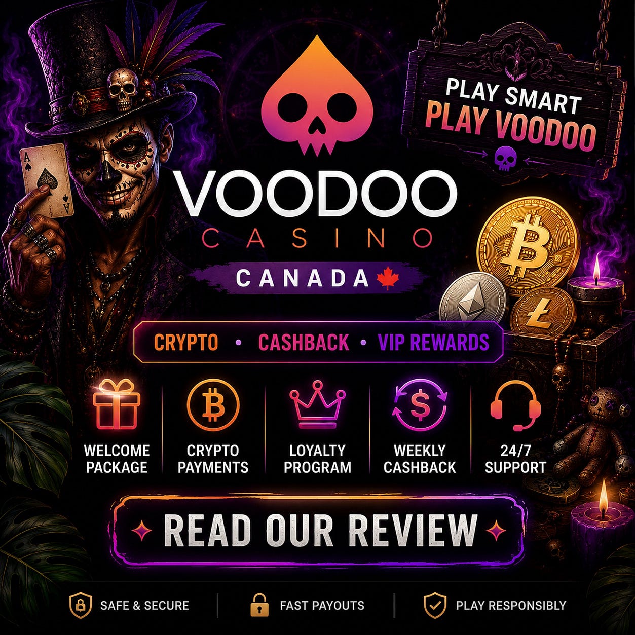 Voodoo Casino Canada Review 2026 – Is It Worth It for Canadian Players?