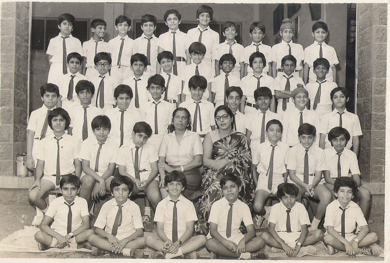 5th Grade at St. Mary’s (can you spot me?)