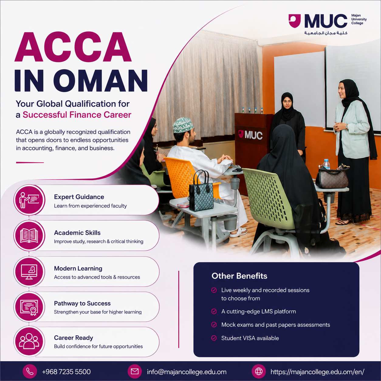 CCA in Oman: Build a Successful Global Finance Career