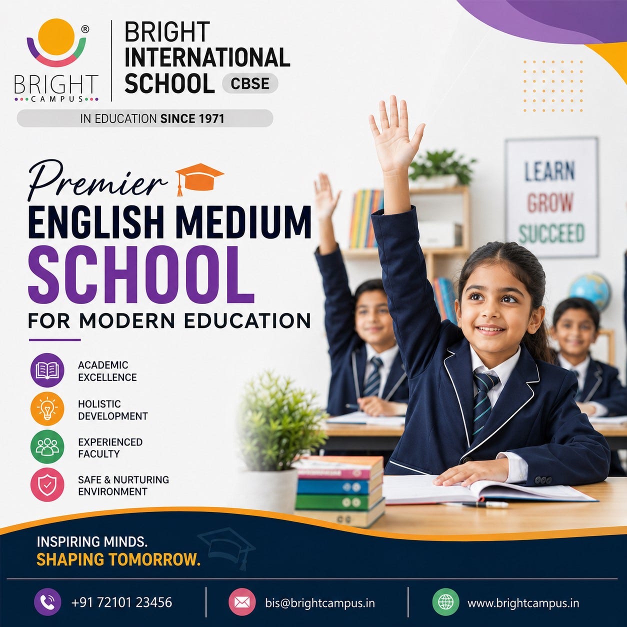 Premier English Medium School for Modern Education