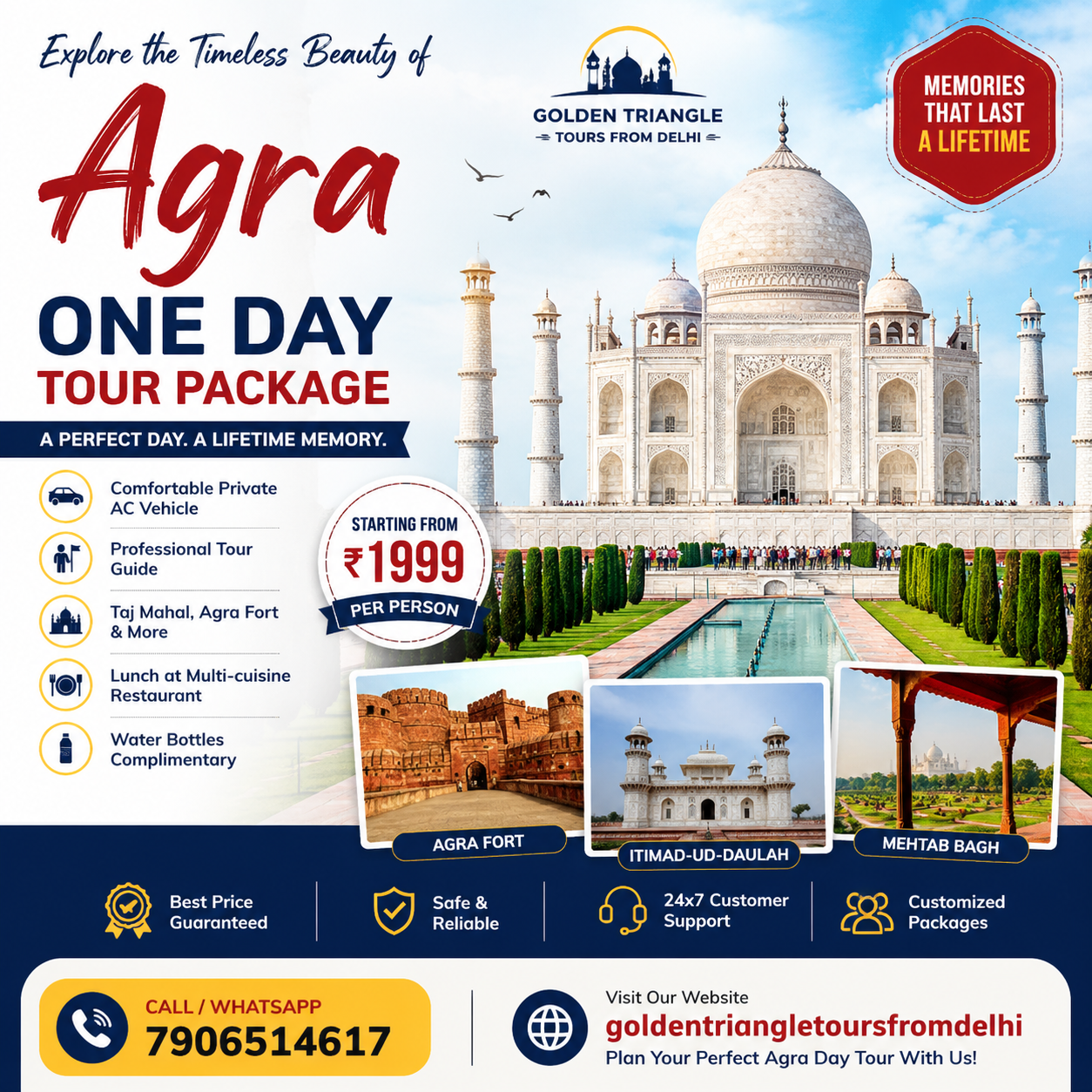 Agra One Day Tour Package: A Smart Traveler’s Guide to Exploring the City of the Taj Mahal in Just…