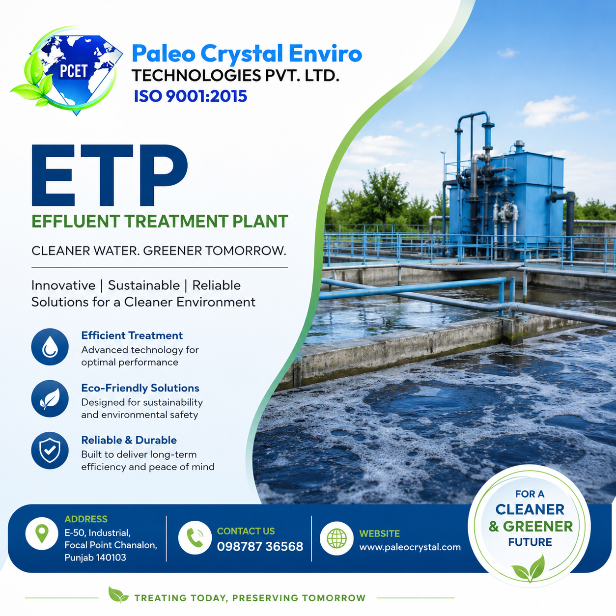 Effluent Treatment Plant (ETP) — Why Every Industry Needs One and How Paleo Crystal Enviro…