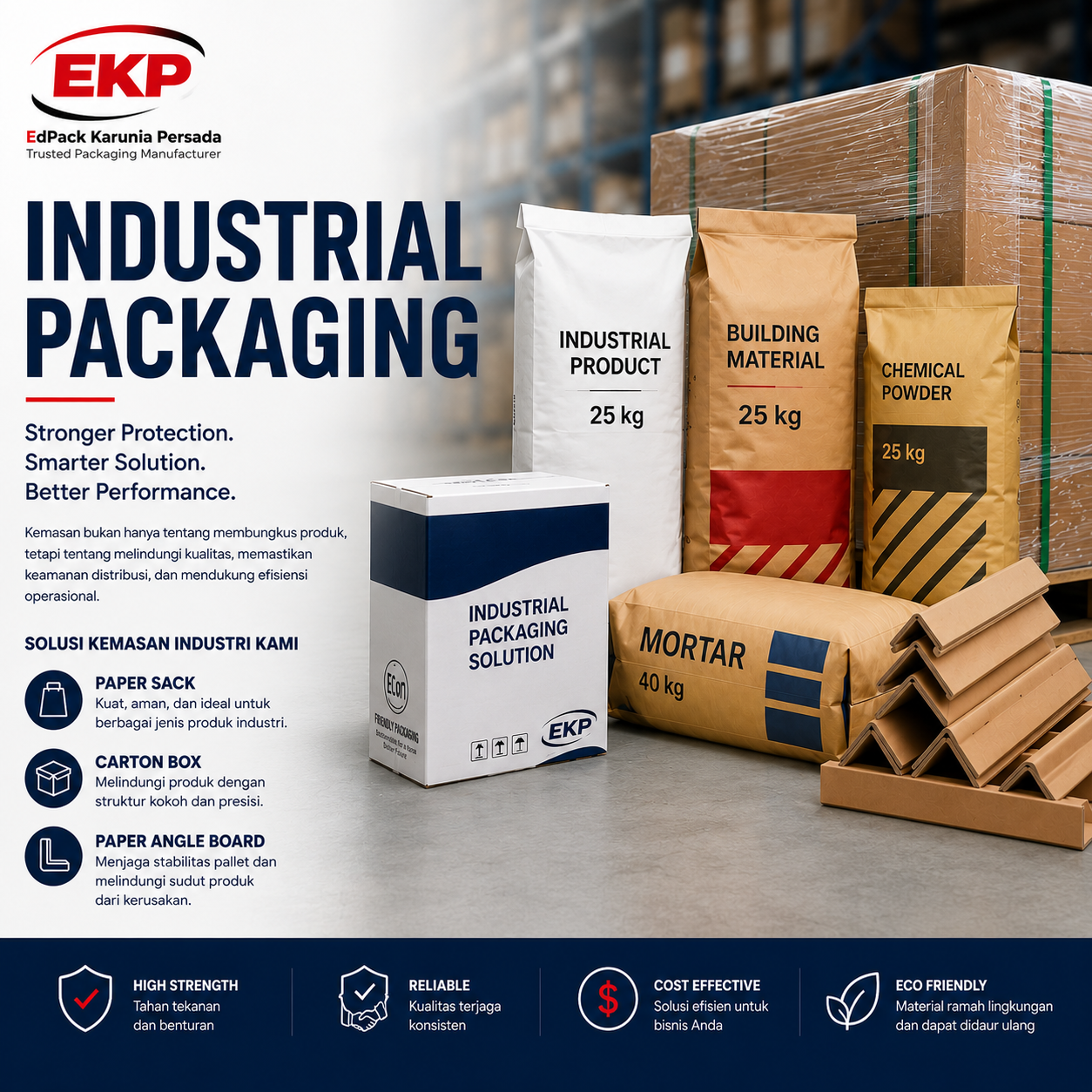 Industrial Packaging: Mengapa Kemasan Menjadi Faktor Penting dalam Industri Modern?