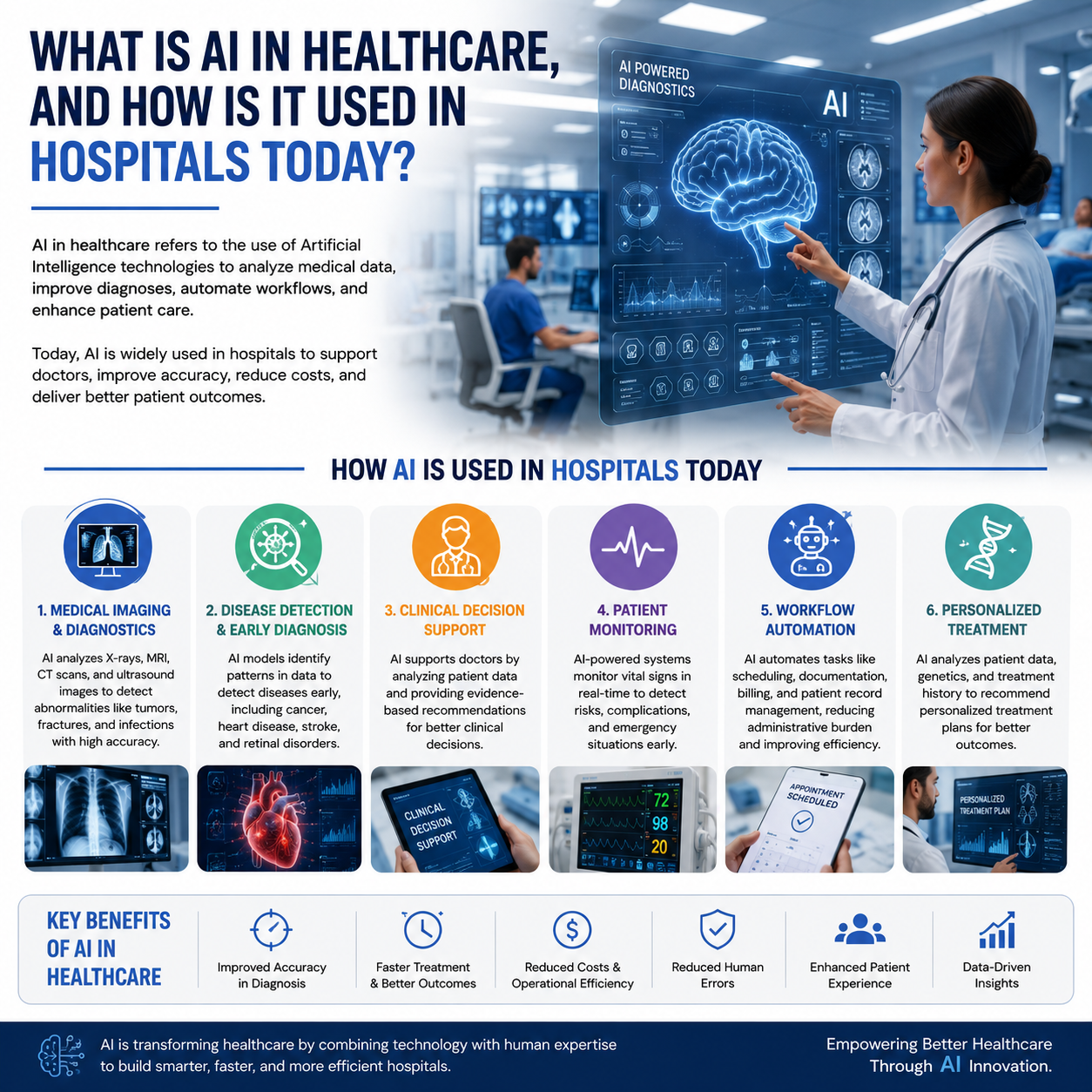 How Is AI Being Used in Hospitals Today? A Practical Look at Healthcare’s Digital Transformation