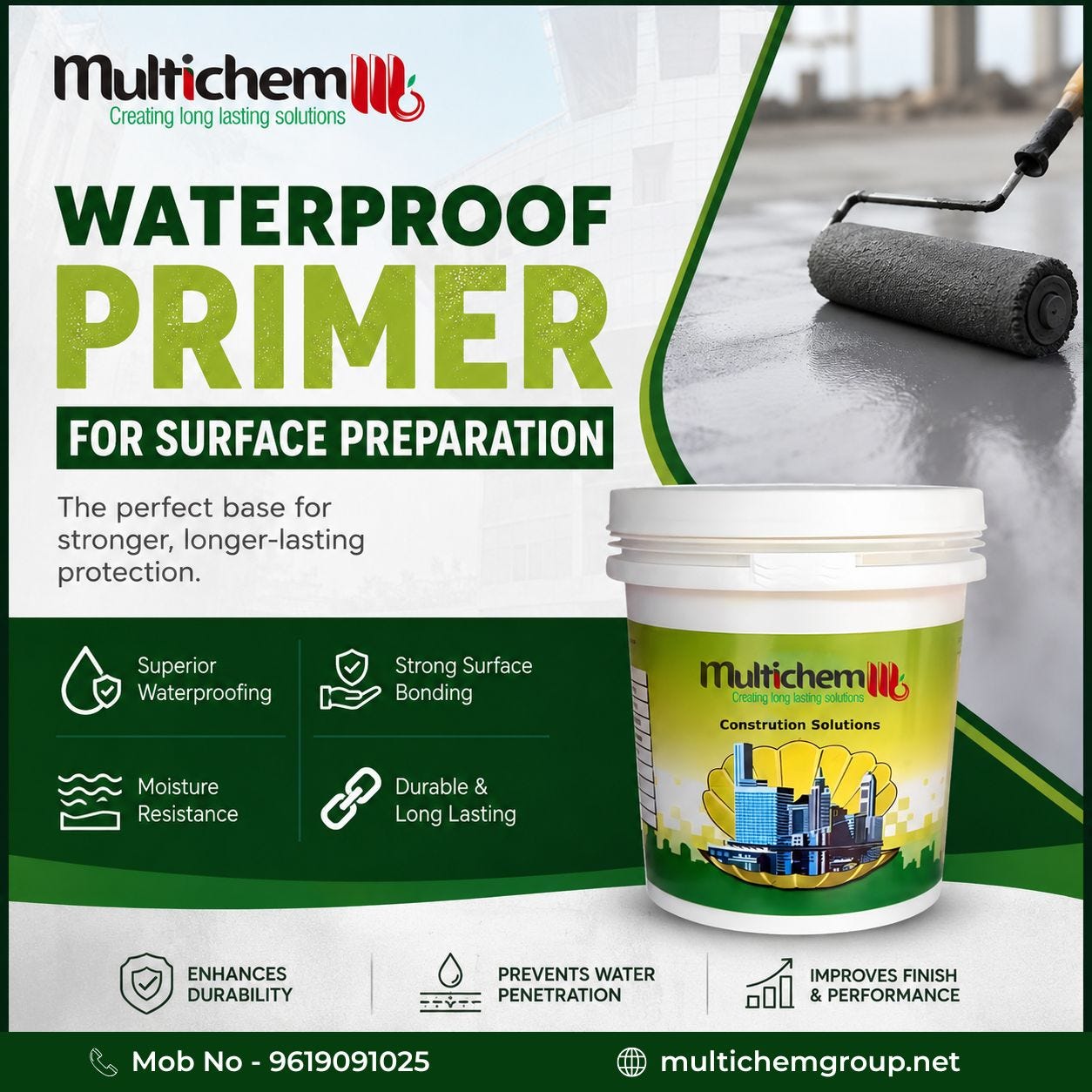 Benefits of Waterproof Primer for Long-Lasting Surface Protection