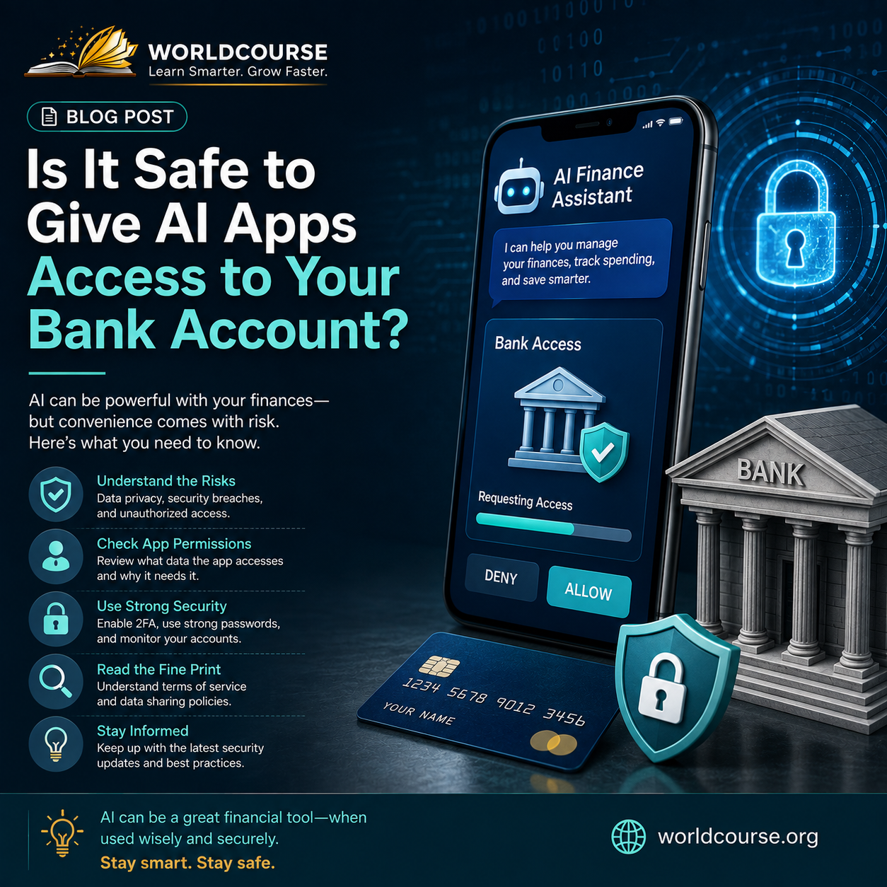 Is It Safe to Give AI Apps Access to Your Bank Account?