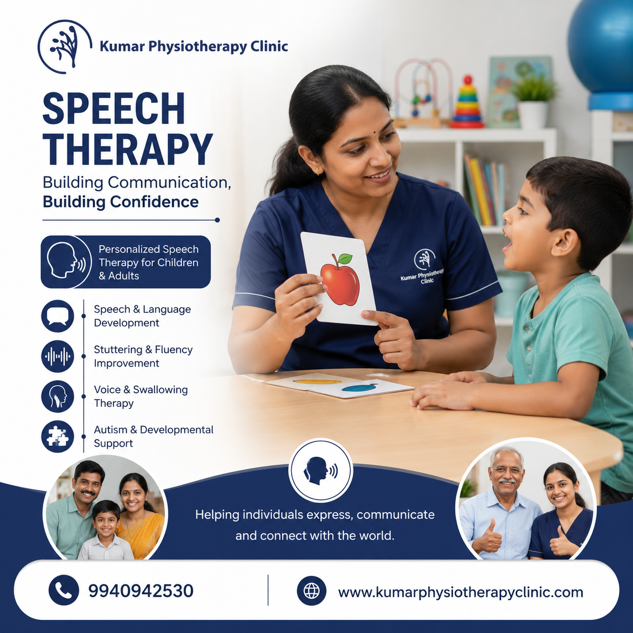 Speech Therapy in Madurai: Helping Children and Adults Communicate with Confidence