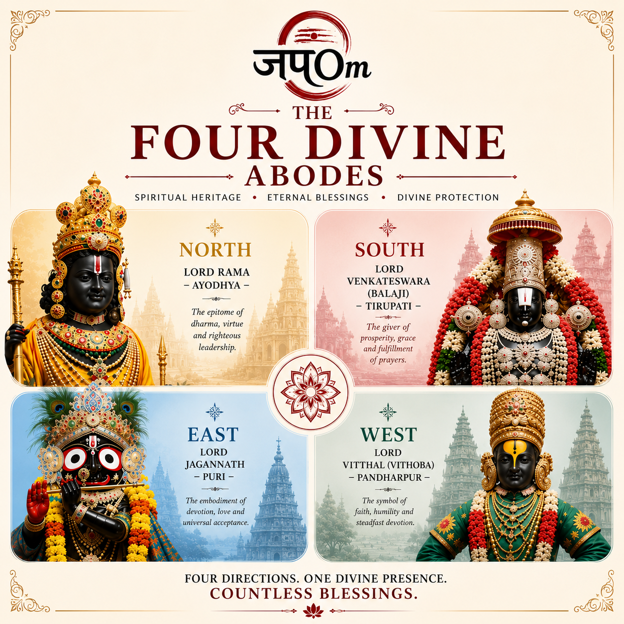 The Four Divine Abodes: Where Faith Meets Eternity