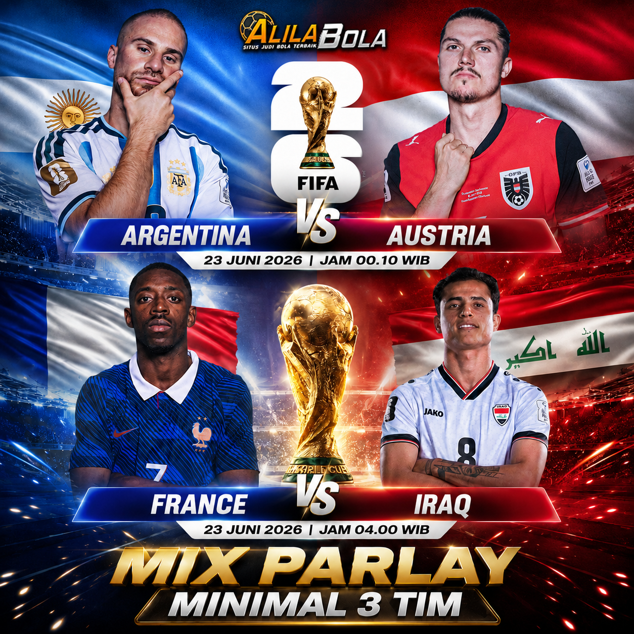 REKOMENDASI SITUS BETTING ONLINE RESMI DAN TERPEECAYA SEPUTARAN PIALA DUNIA 2026