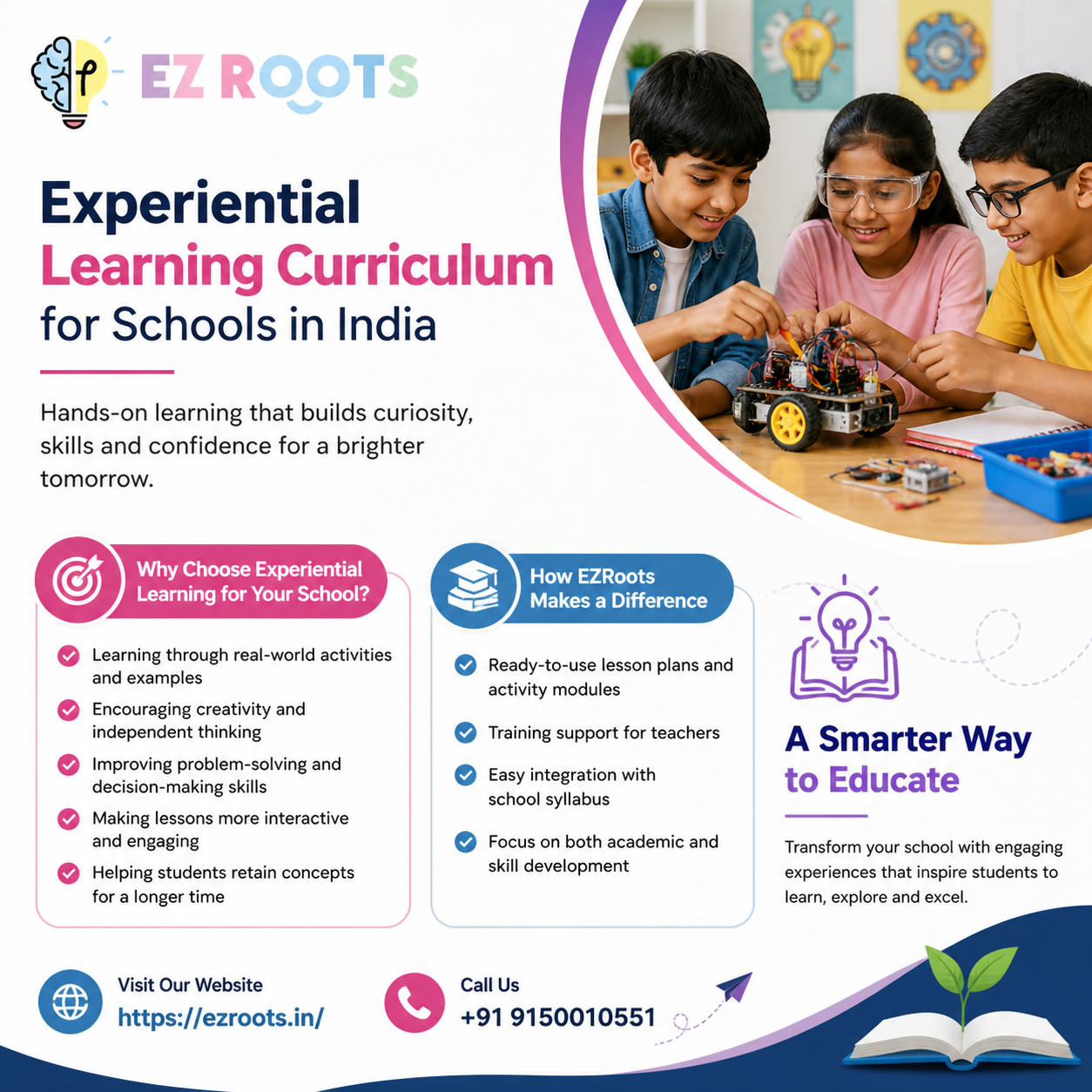 Transform Education with Experiential Learning Curriculum for Schools in India