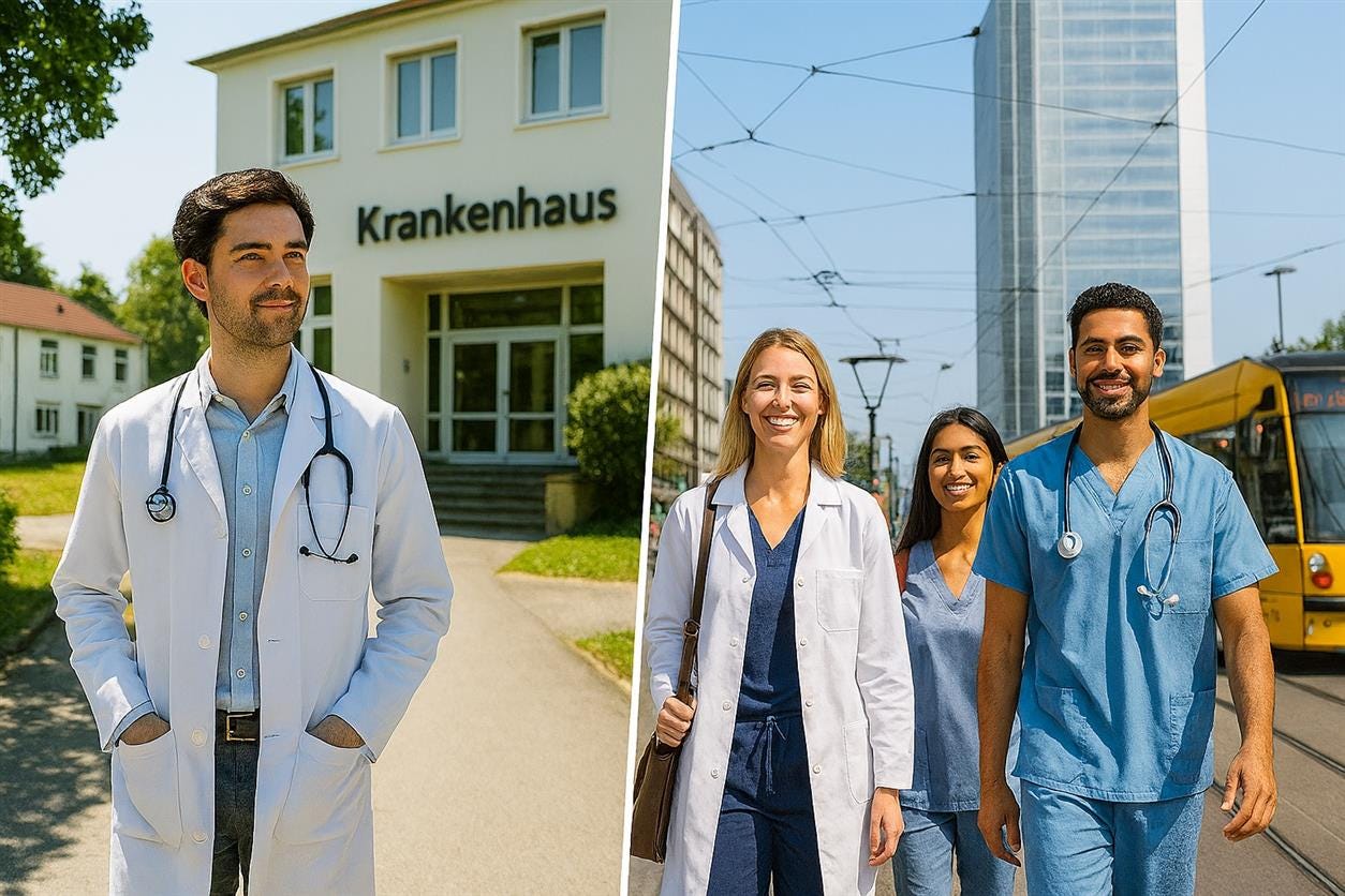 Living in Small Town vs Big City During PG Medicine in Germany
