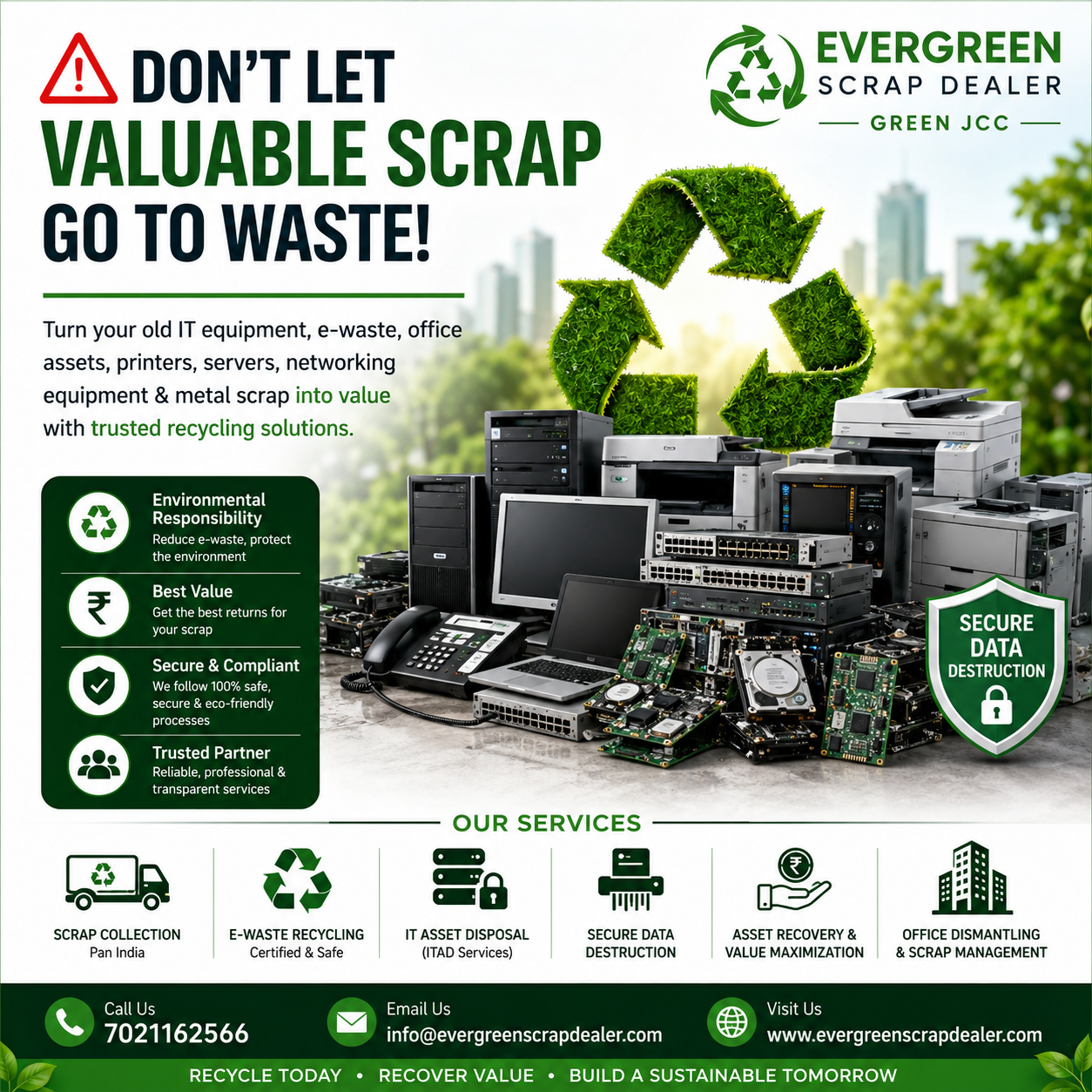 🚨 Don’t Let Valuable Scrap Go to Waste!