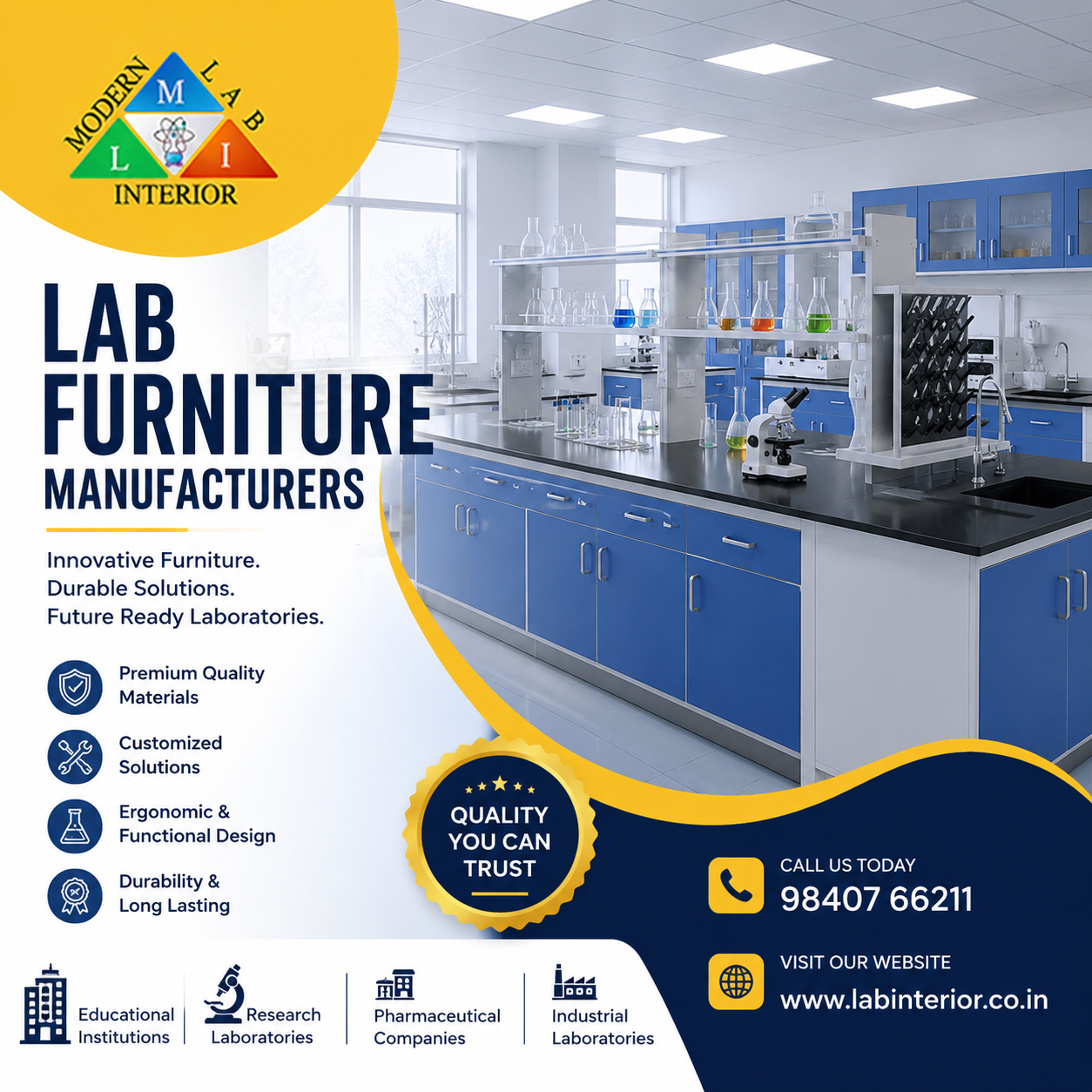Lab Furniture Manufacturers