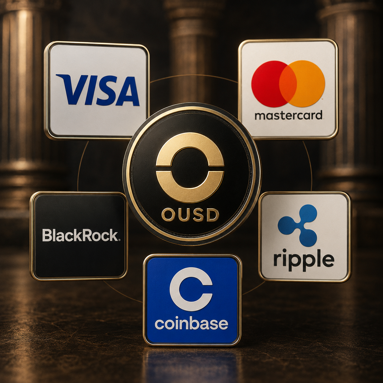 Visa, Mastercard, BlackRock, Ripple, dan Coinbase Luncurkan Stablecoin OUSD, Siap Ubah Sistem…