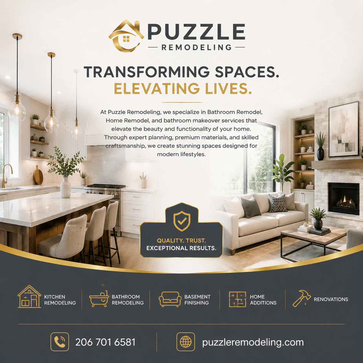 Premium Bathroom Remodel Seattle | Puzzle Remodeling
