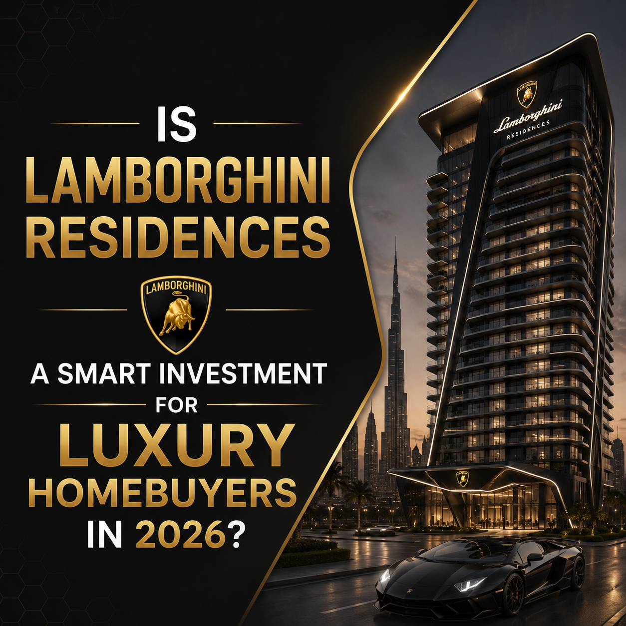 What Makes Lamborghini Residences Different from Other Branded Residences?