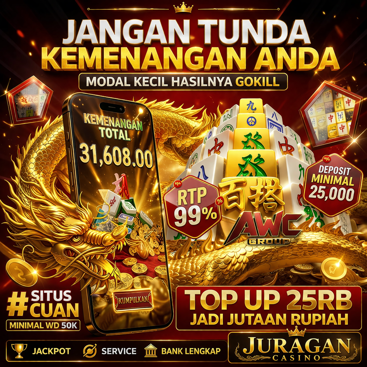 DAFTAR DAN MAINKAN SEKARANG JUGA GAME GACOR MUDAH MAXWIN DI JURAGAN CASINO