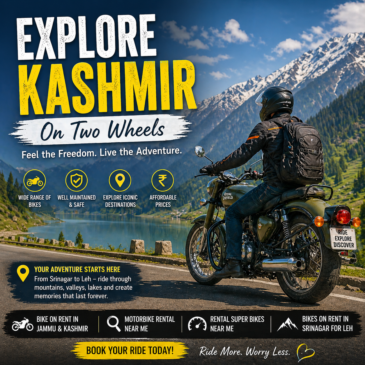 Your Ultimate Kashmir Bike Trip Starts Here