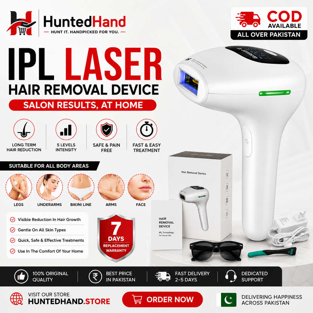 IPL Laser Hair Removal in Pakistan: A Smarter Alternative to Shaving and Waxing