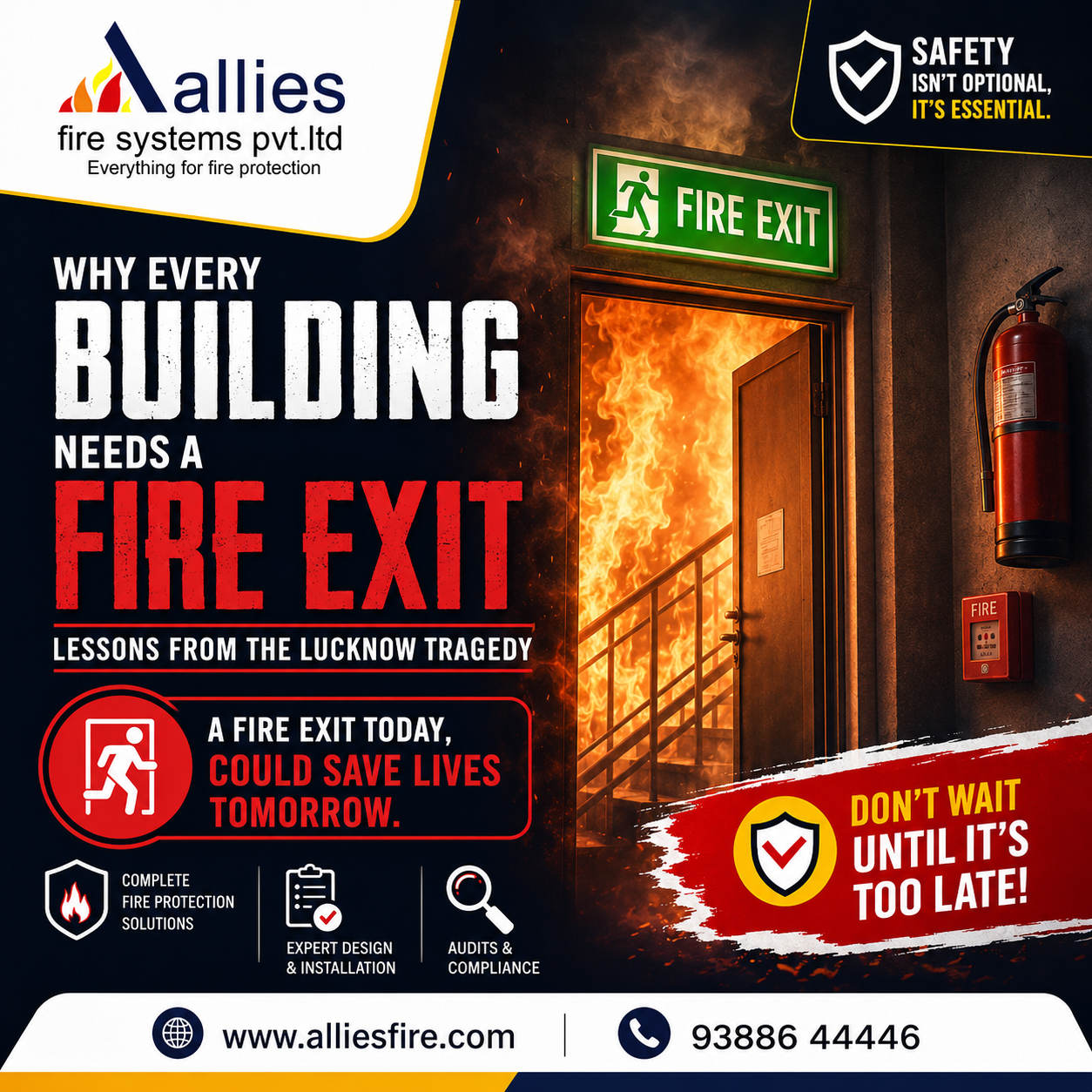 Why Every Building Needs a Fire Exit: Lessons From the Lucknow Tragedy