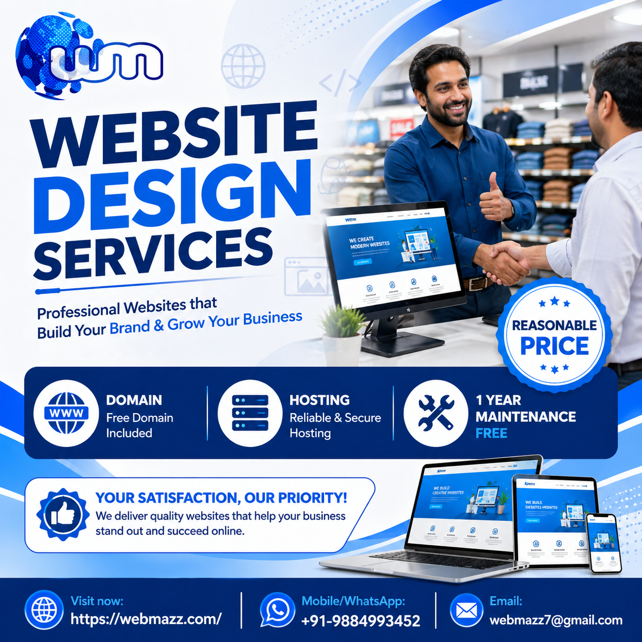 Website Design Services — Build Your Brand Online
