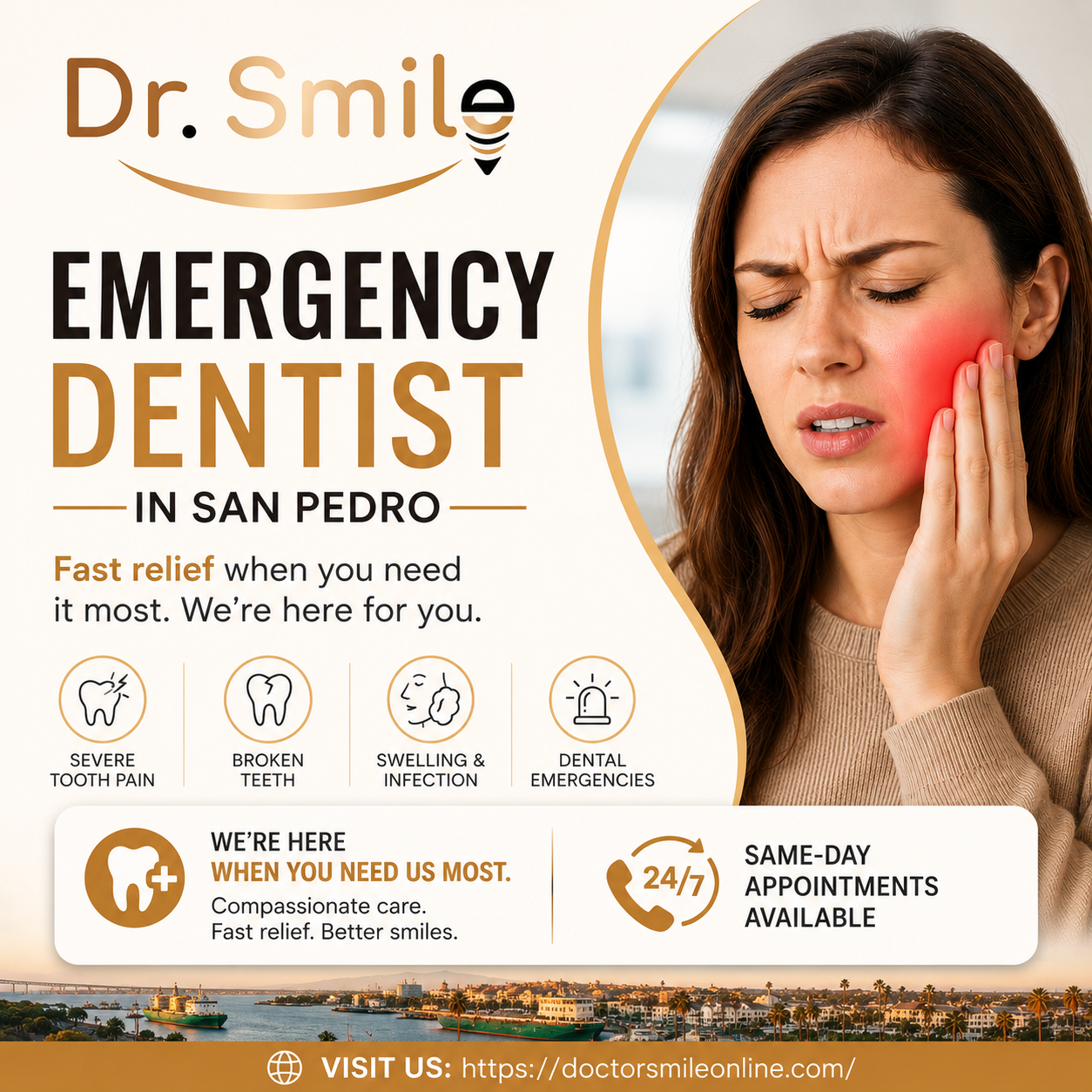 Emergency Dentist in San Pedro for Fast and Reliable Dental Relief