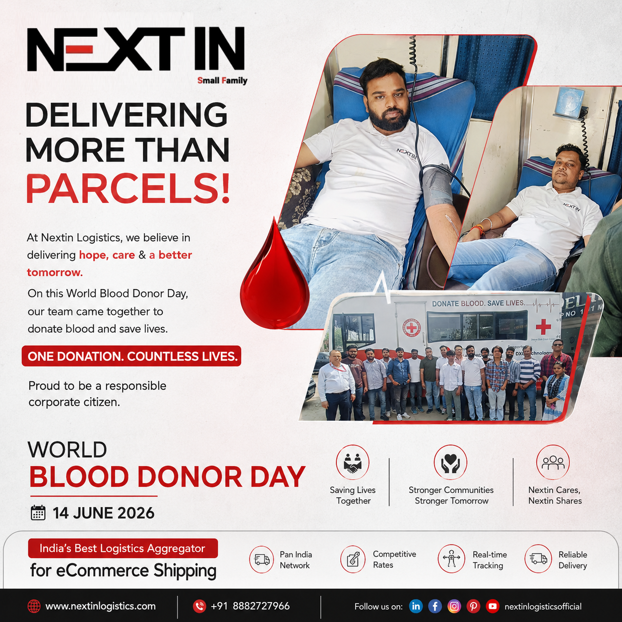 Delivering More Than Parcels: A Commitment to Saving Lives
