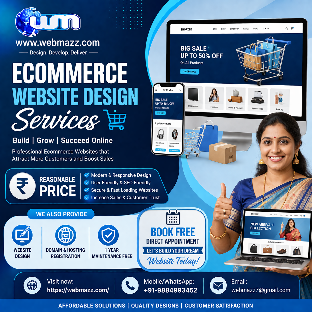 Ecommerce Website Design Services in Chidambaram & Cuddalore
