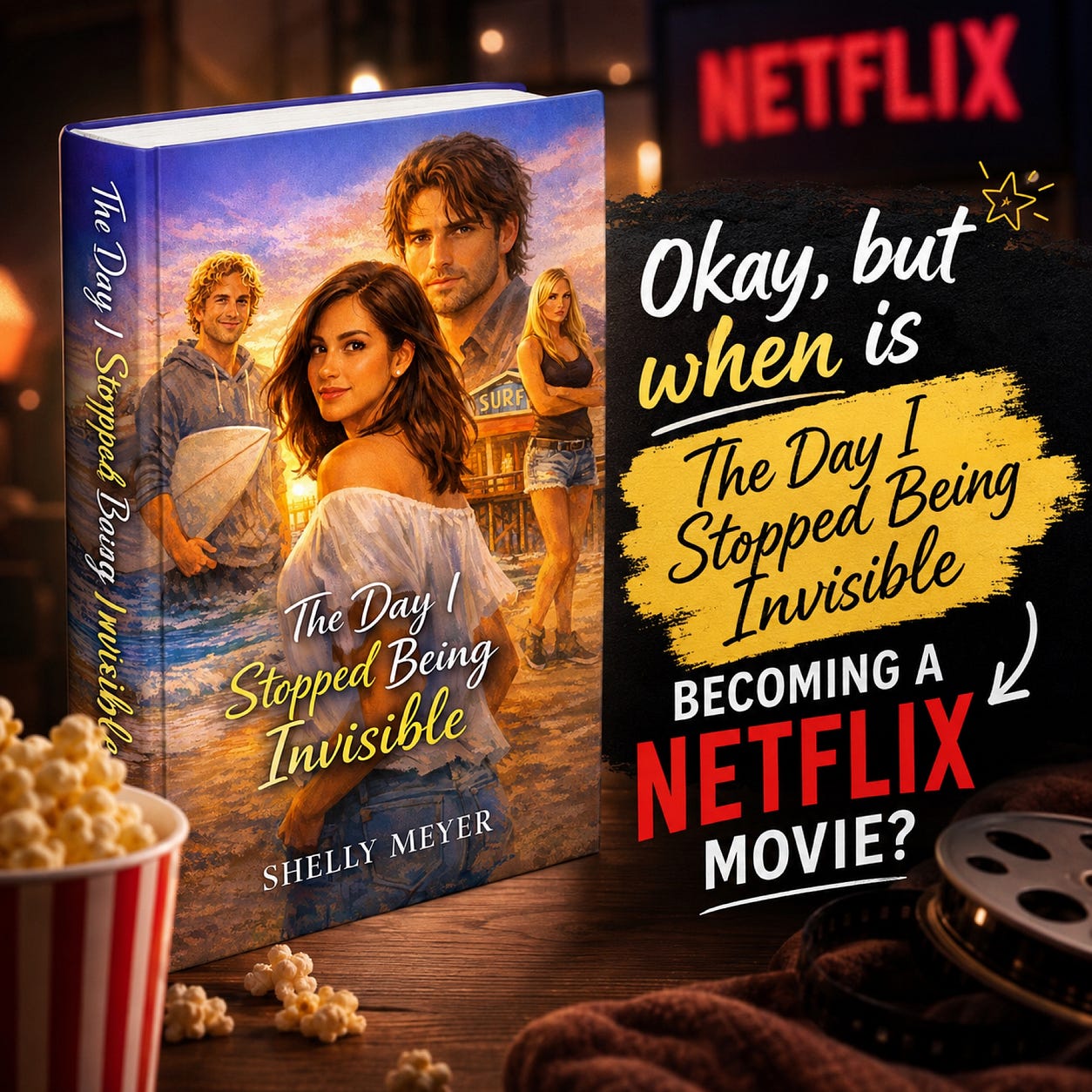 So, when is The Day I Stopped Being Invisible going to become a Netflix movie?