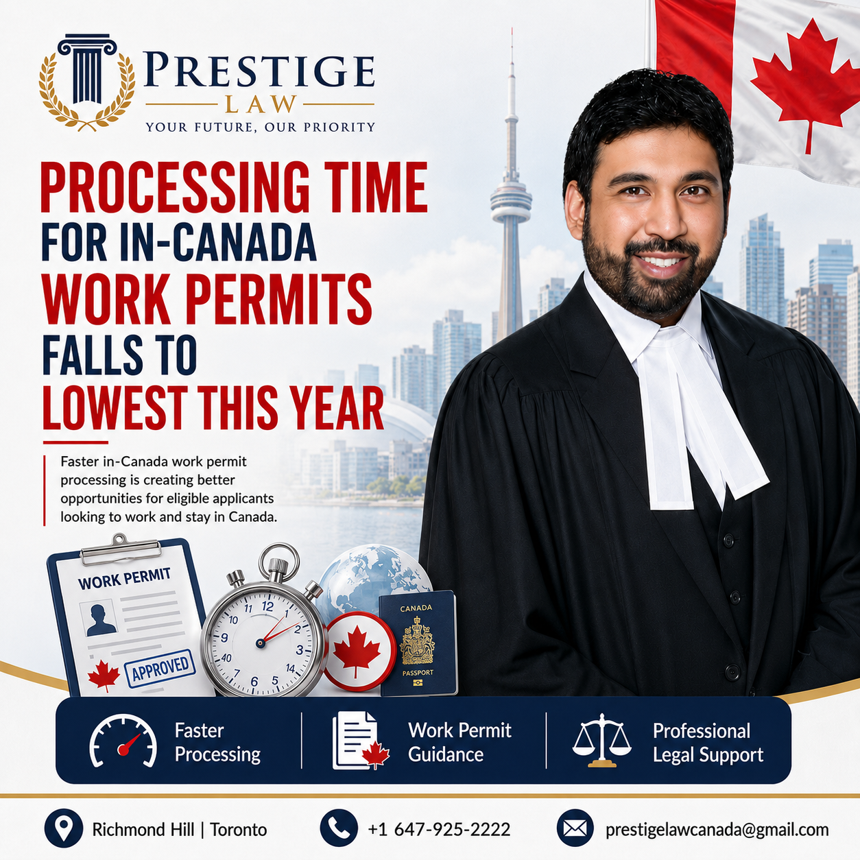 🇨🇦 Good news for eligible in-Canada work permit applicants!