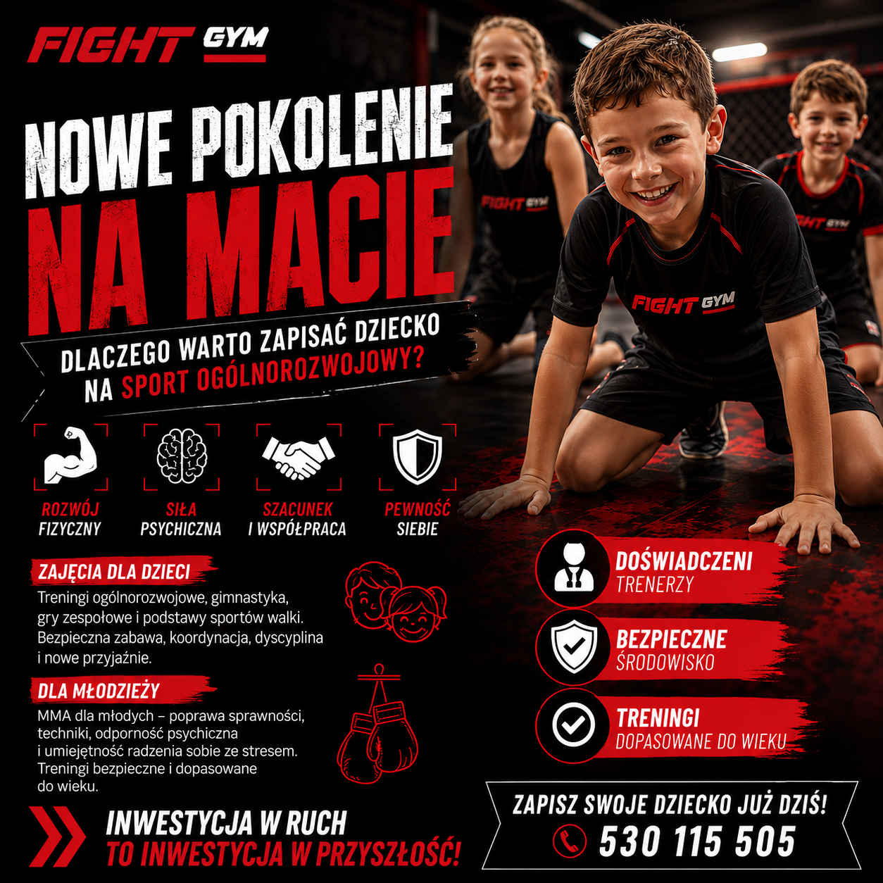 Nowe pokolenie na macie. Dlaczego warto zapisać dziecko na sport ogólnorozwojowy?