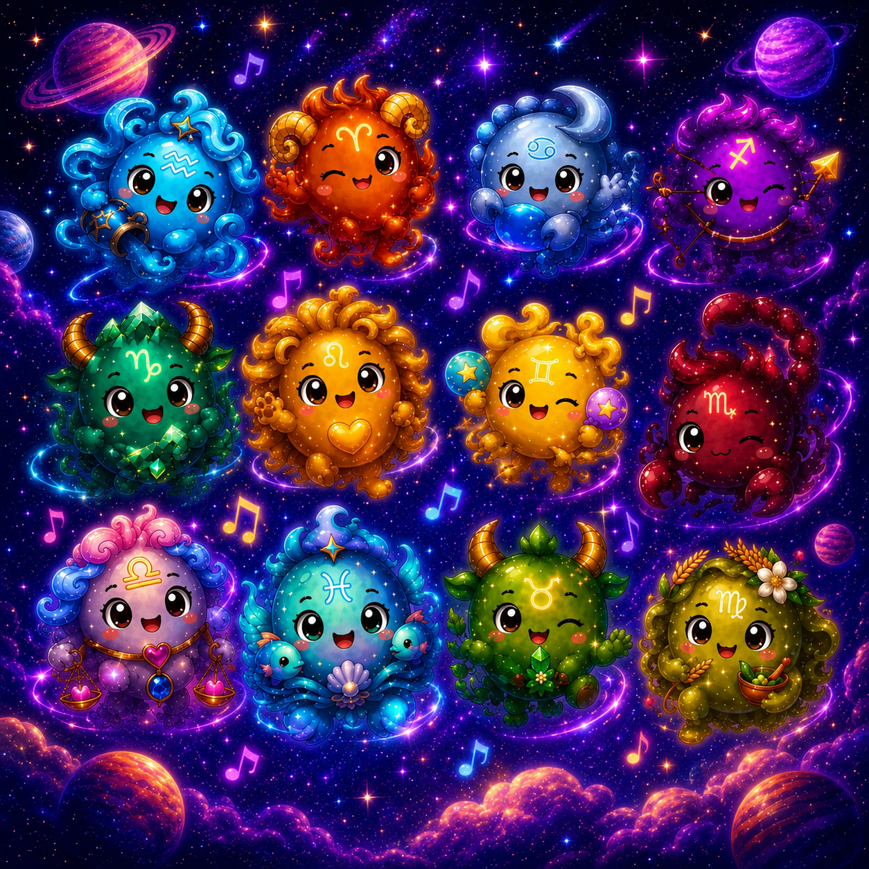 Zodiac Sign Cartoons: A Fun and Simple Way to Learn Astrology