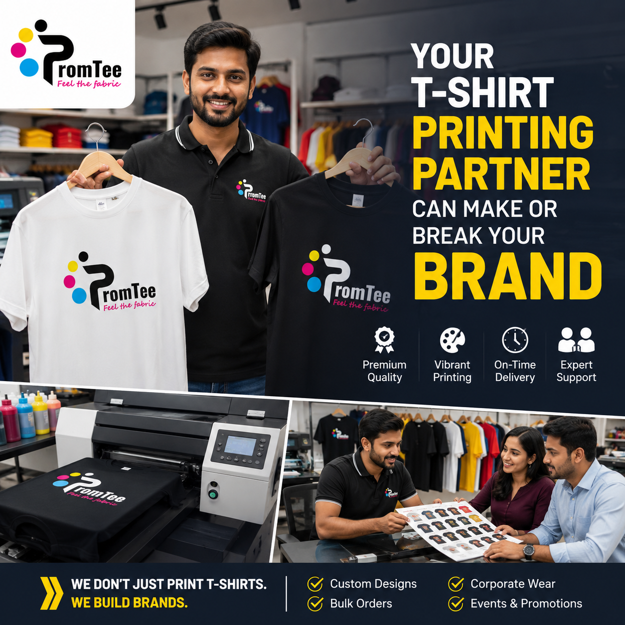 How to Choose a Reliable T-Shirt Printing Partner in Delhi