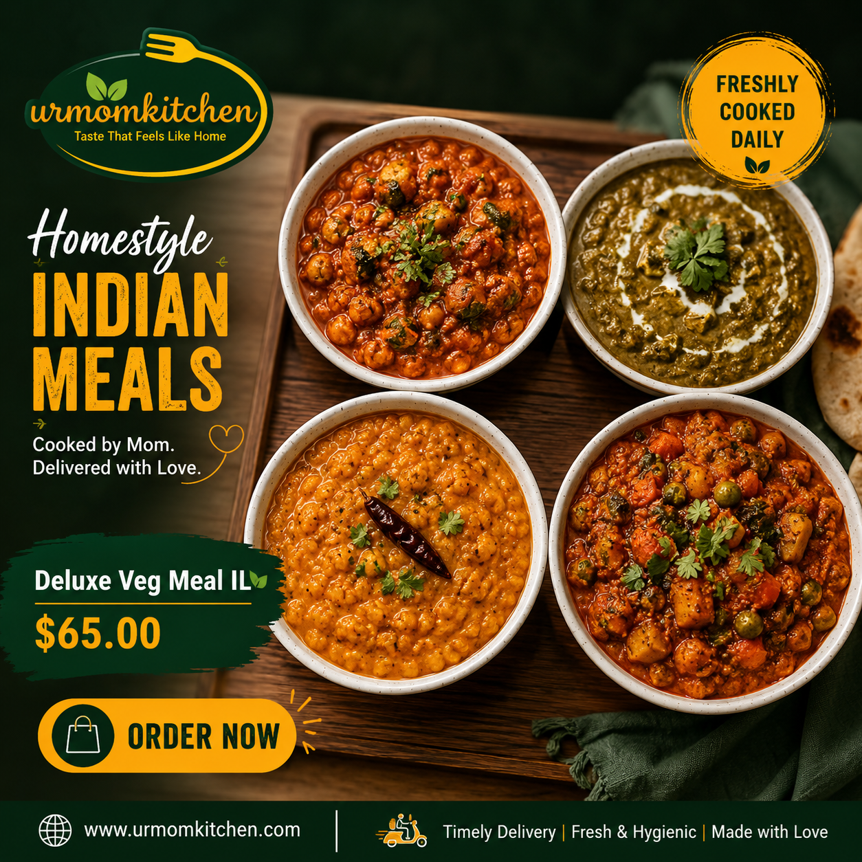 Bringing Home-Style Indian Flavors to Your Doorstep