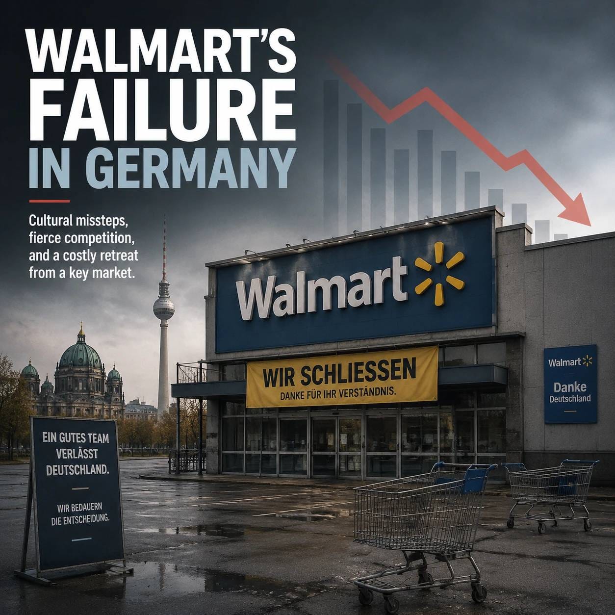 Walmart in Germany: When Scale Wasn’t Enough