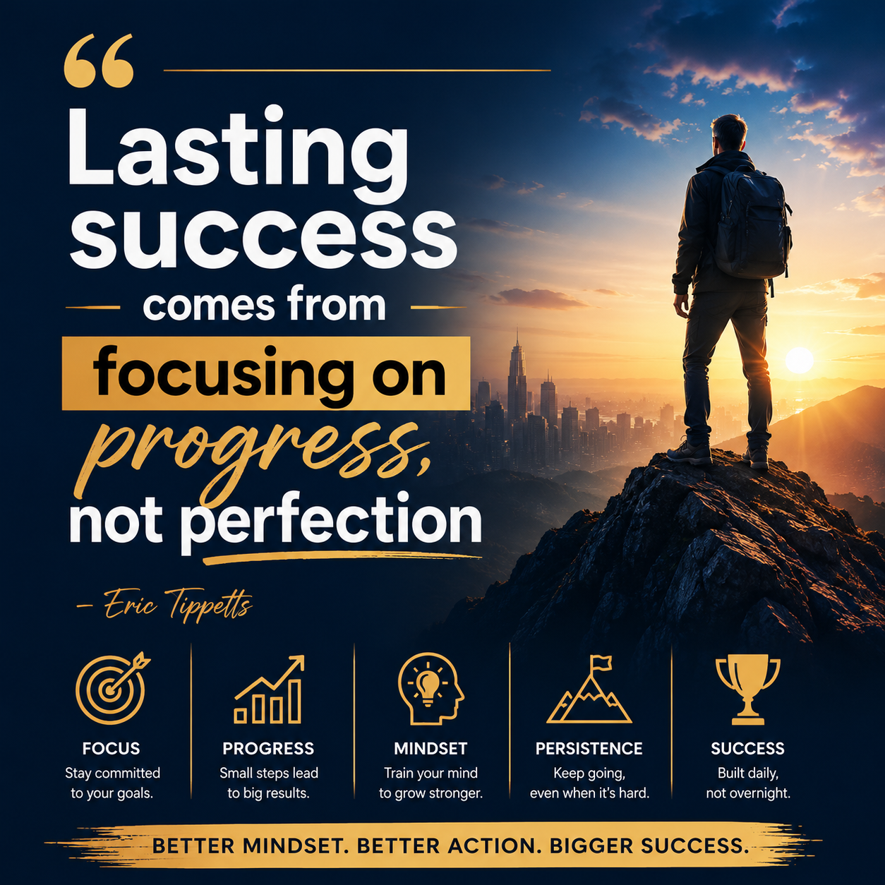 Eric Tippetts Highlights The Mindset Behind Big Success