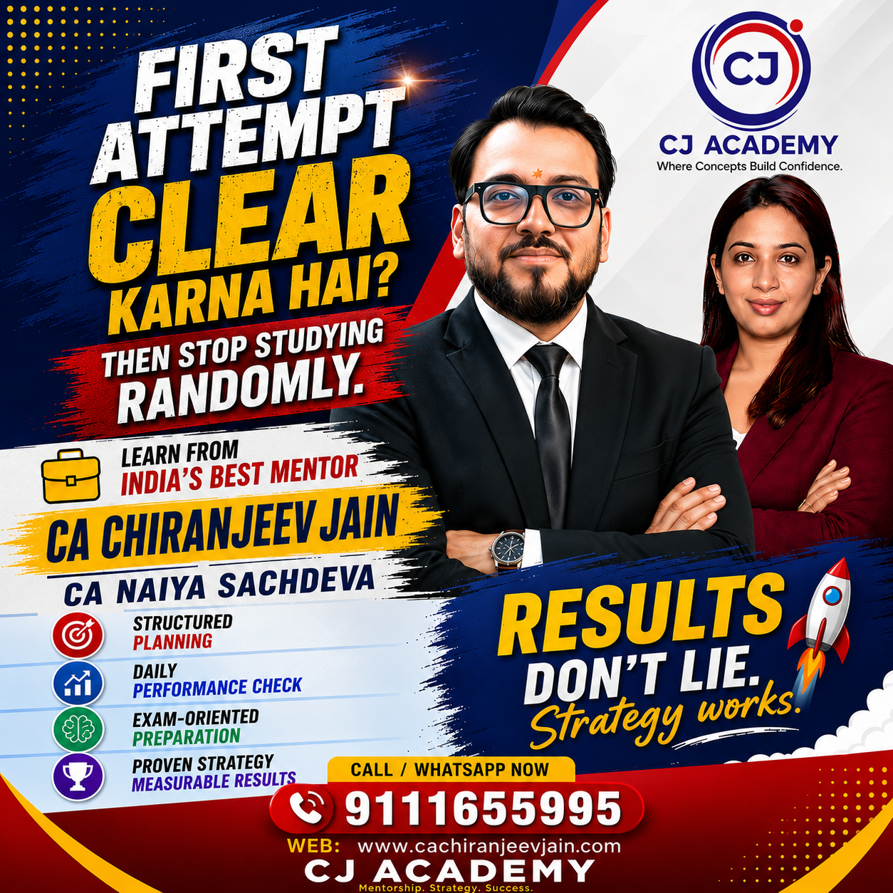 🚀 FIRST ATTEMPT Mein CA Clear Karna Hai?