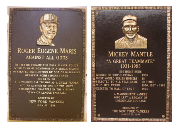 Mickey Mantle vs. Roger Maris. Dial M for Murder