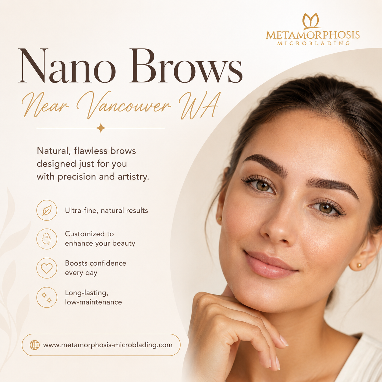 Nano Brows Near Vancouver WA for Natural Looking Eyebrows