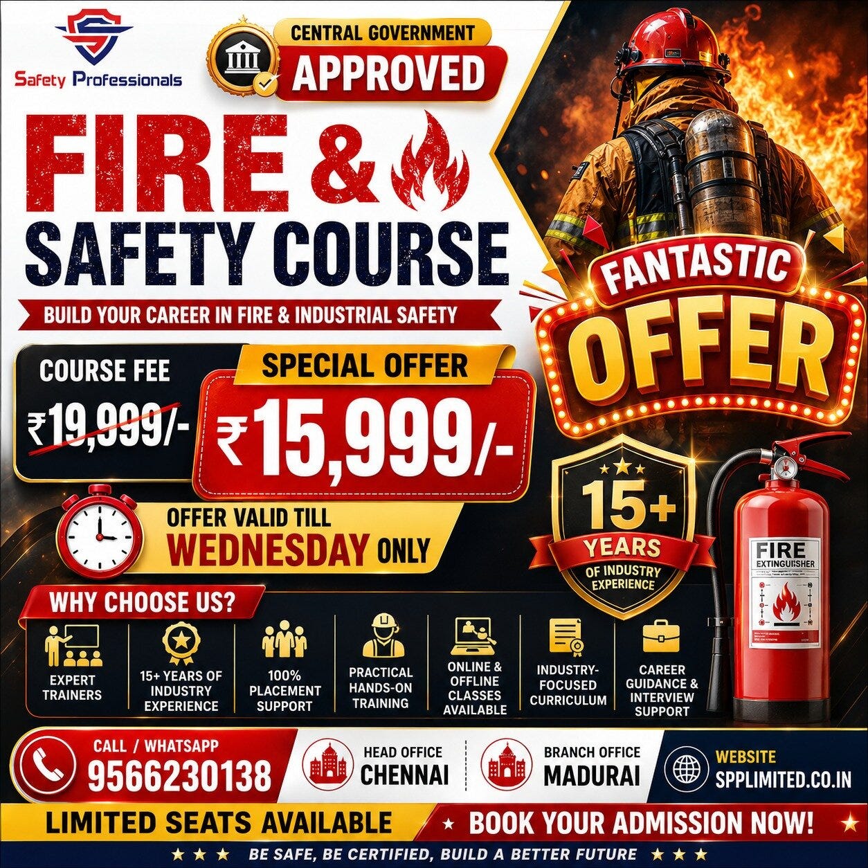 Fire and Safety Course Fantastic Offer — Launch Your Safety Career Today!