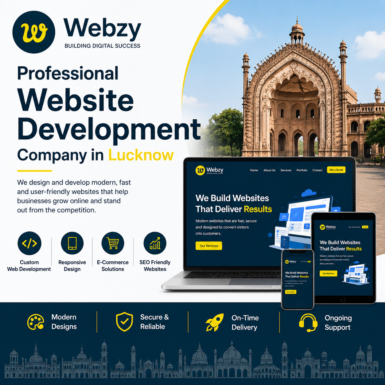 Professional Website Development Company in Lucknow.