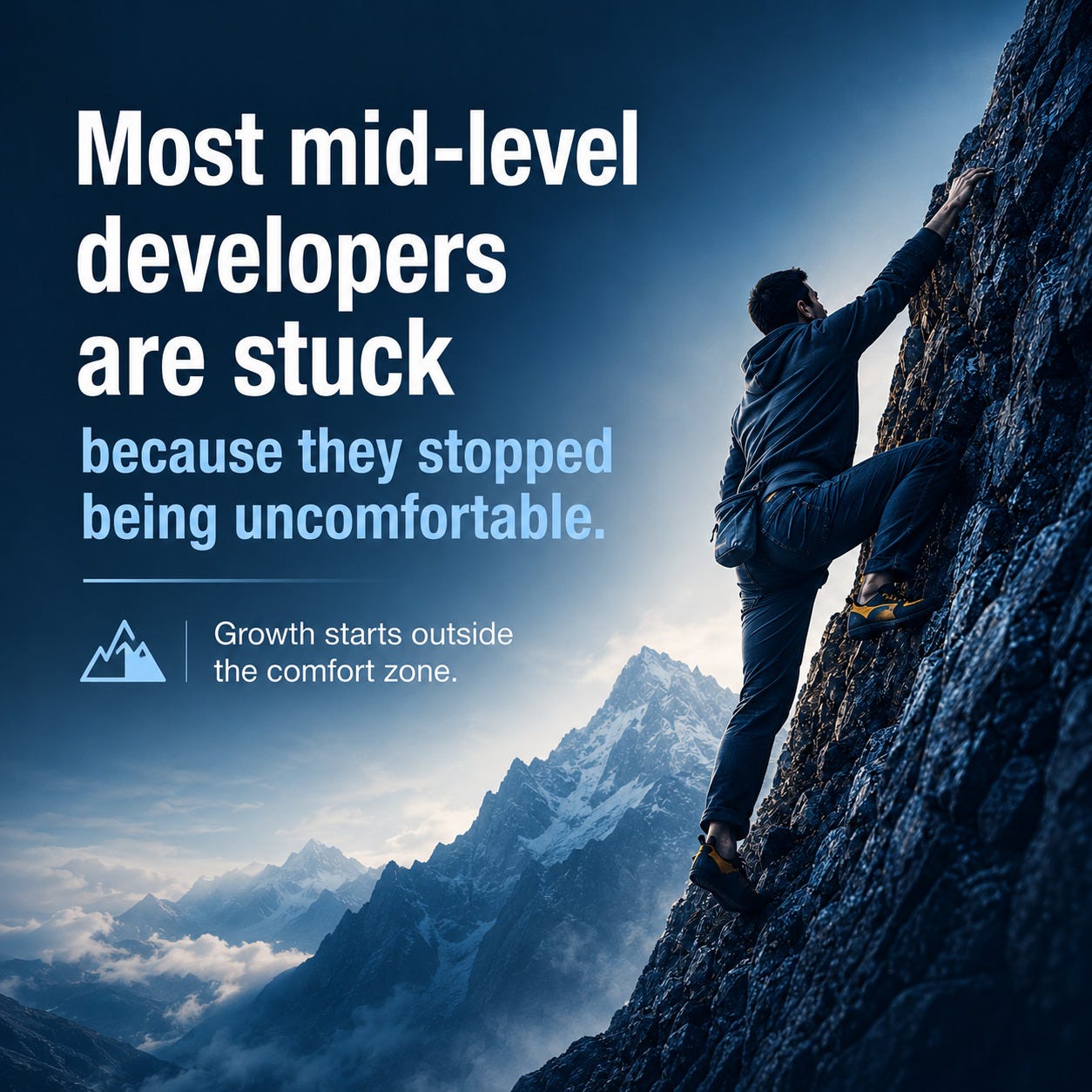 Most Mid-Level Developers Are Stuck Because They Stopped Being Uncomfortable