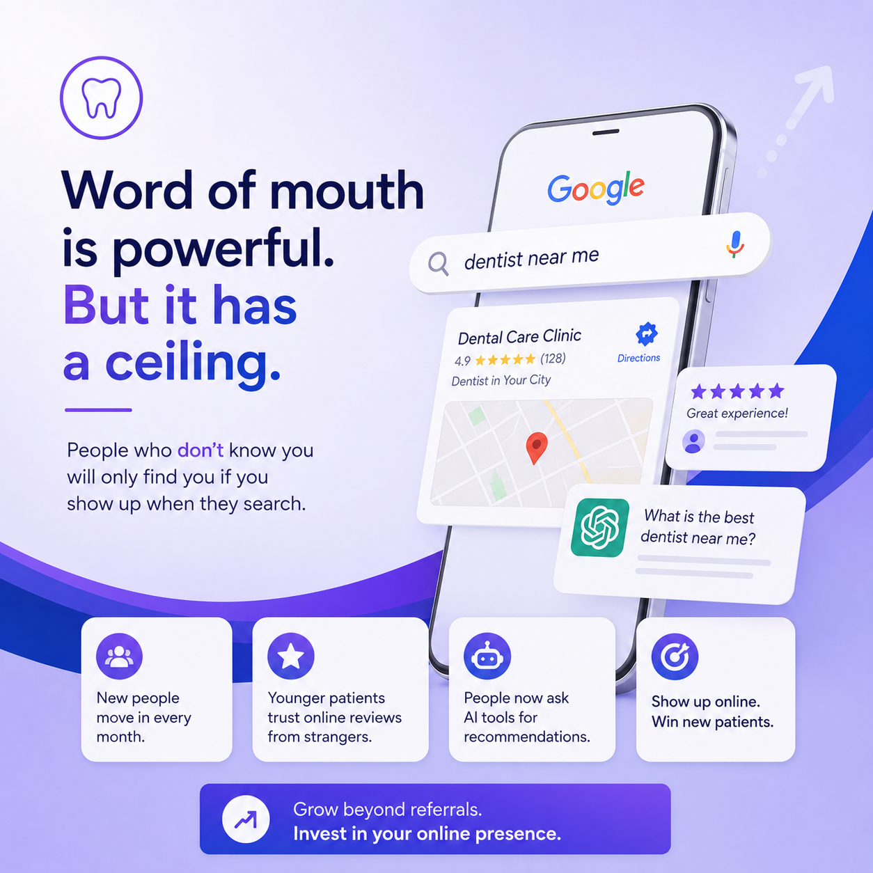 Why Most Dentists Rely Too Much on Word of Mouth in 2026 (And What It Is Costing Them)