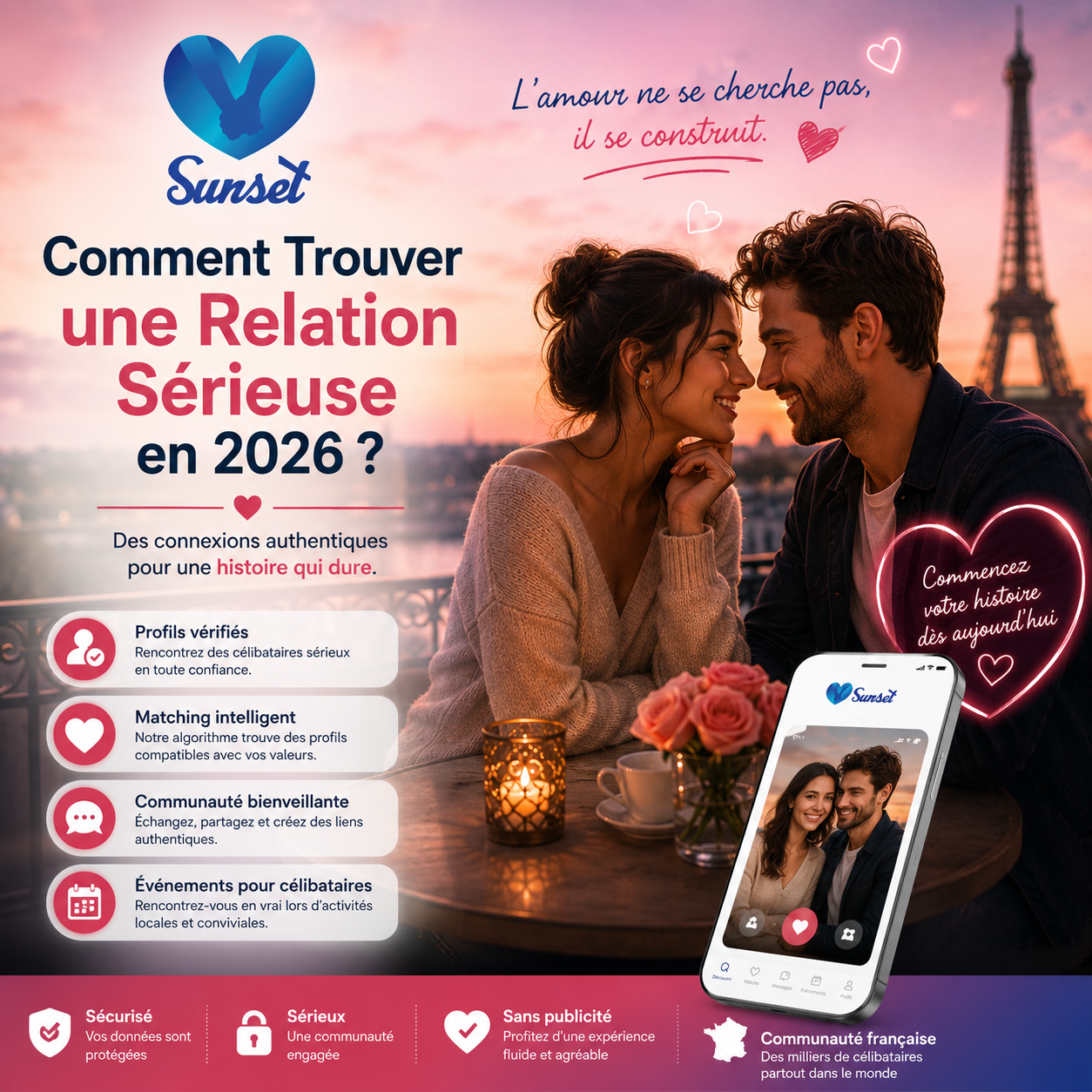 Comment Trouver une Relation Sérieuse en 2026 ?
