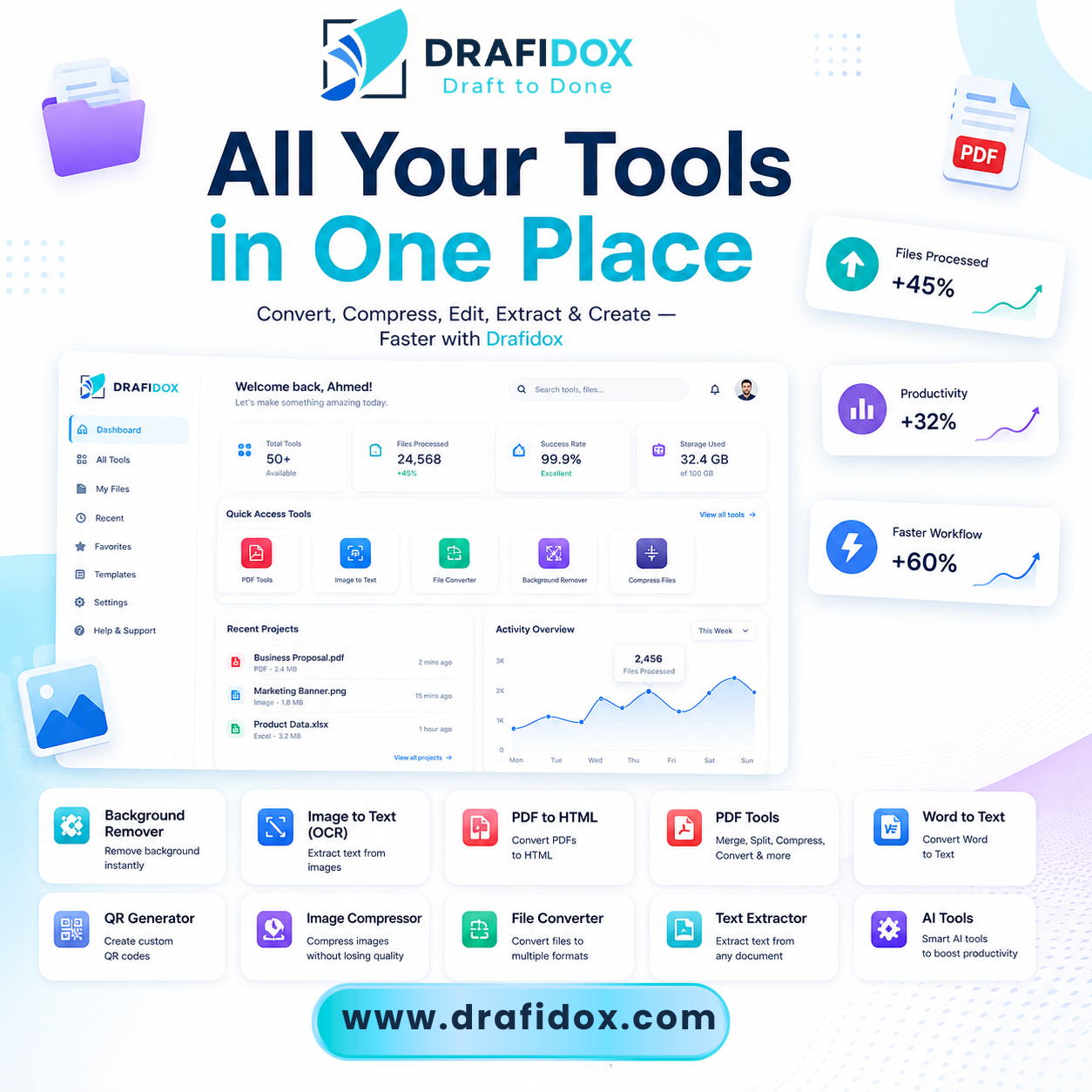 All Your Tools in One Place: Why Drafidox is the Smarter Way to Work